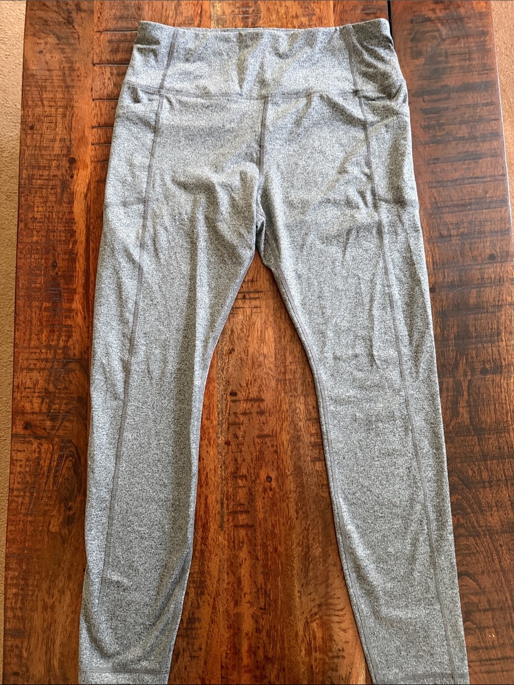 Avia Silver-Gray High Rise Performance Leggings